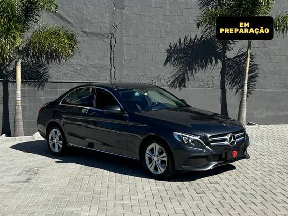 MERCEDES-BENZ C 180 1.6 CGI 16V TURBO GASOLINA 4P AUTOMÁTICO MERCEDES-BENZ C 180 1.6 CGI 16V TURBO GASOLINA 4P AUTOMÁTICO